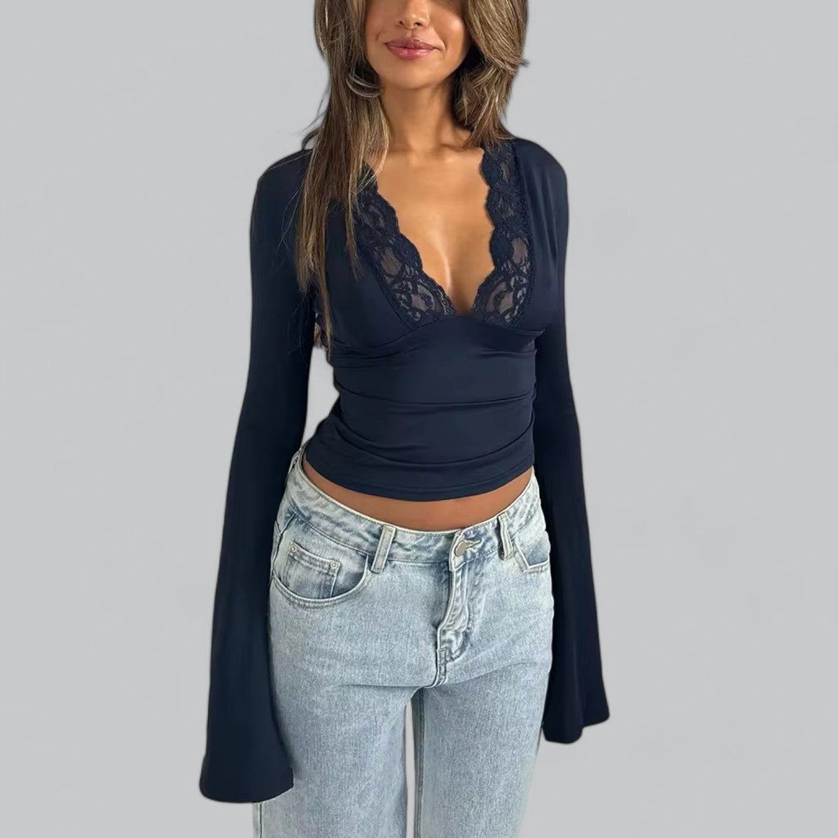 Koralie | Chemise Manche Longue Pour Femme | Anglaise