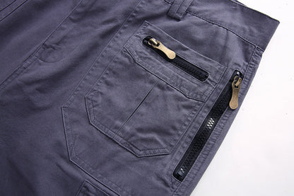 Gallien | Pantacourt Velours Cotelé Pour Hommes | Cargo