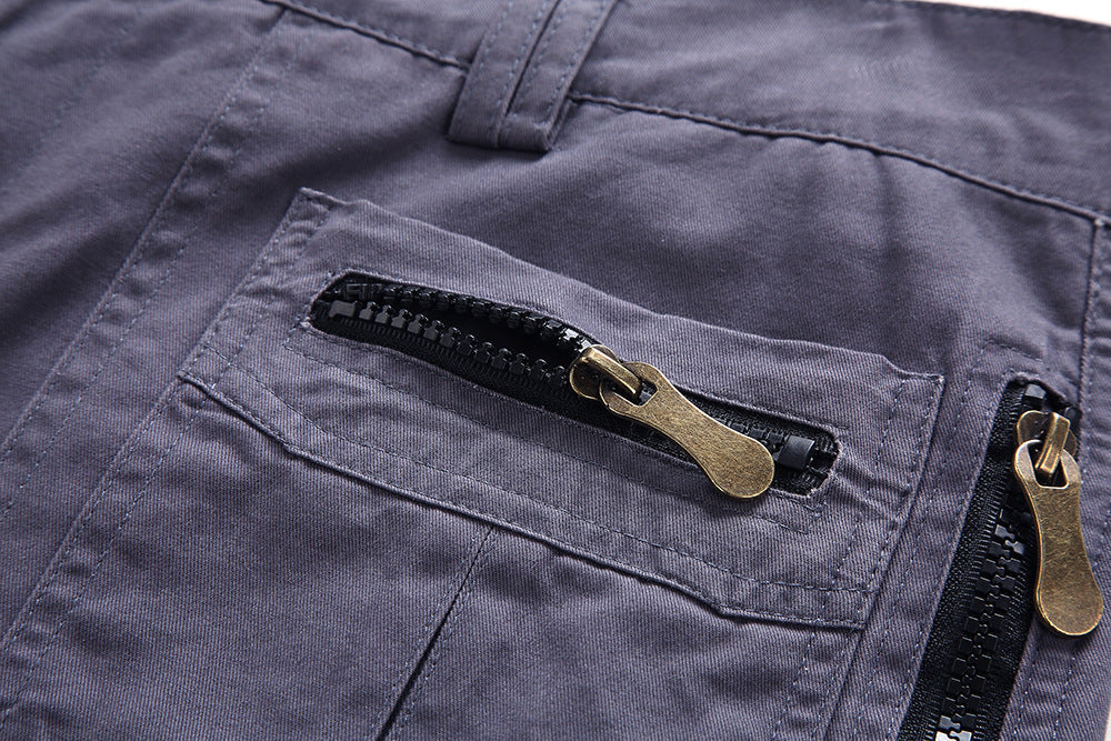 Gallien | Pantacourt Velours Cotelé Pour Hommes | Cargo