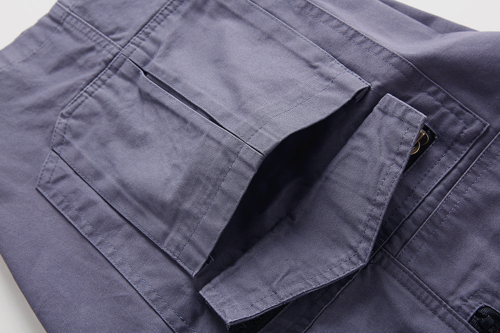 Gallien | Pantacourt Velours Cotelé Pour Hommes | Cargo