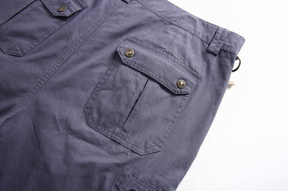 Gallien | Pantacourt Velours Cotelé Pour Hommes | Cargo
