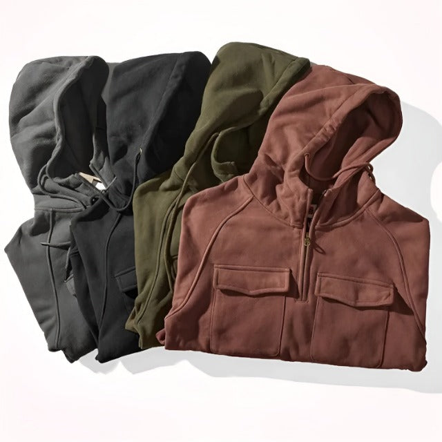 Célestin | Hoodie Zip-Up pour Hommes | Hiver