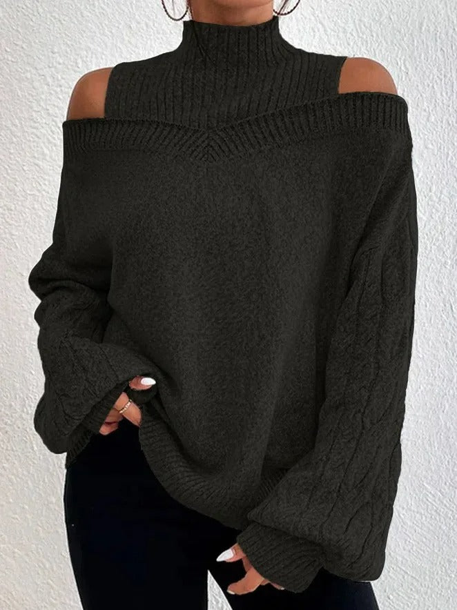 Pull-over À Épaulettes Pour Femmes | Élégant