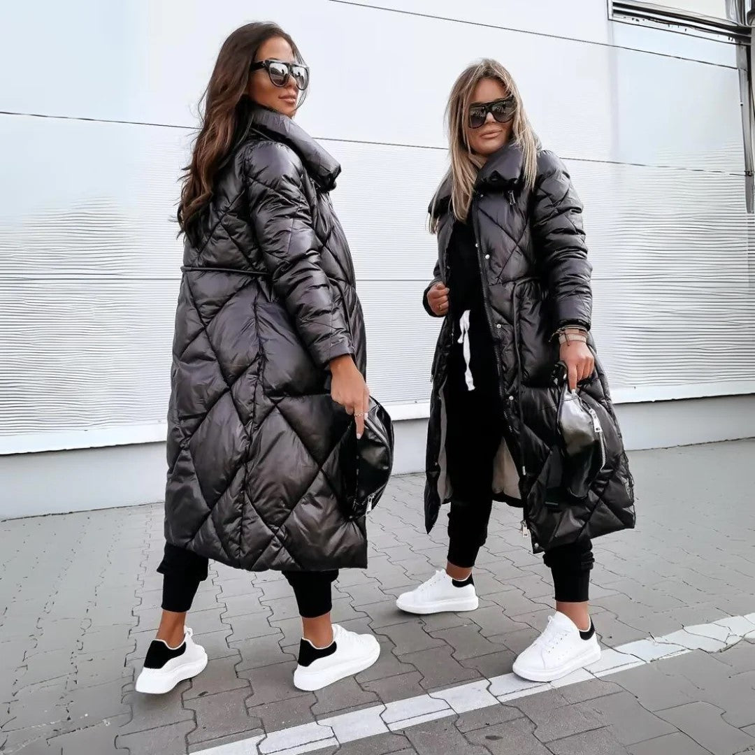 Veste D'hiver Matelassée Pour Femme | Chaude Et Élégante