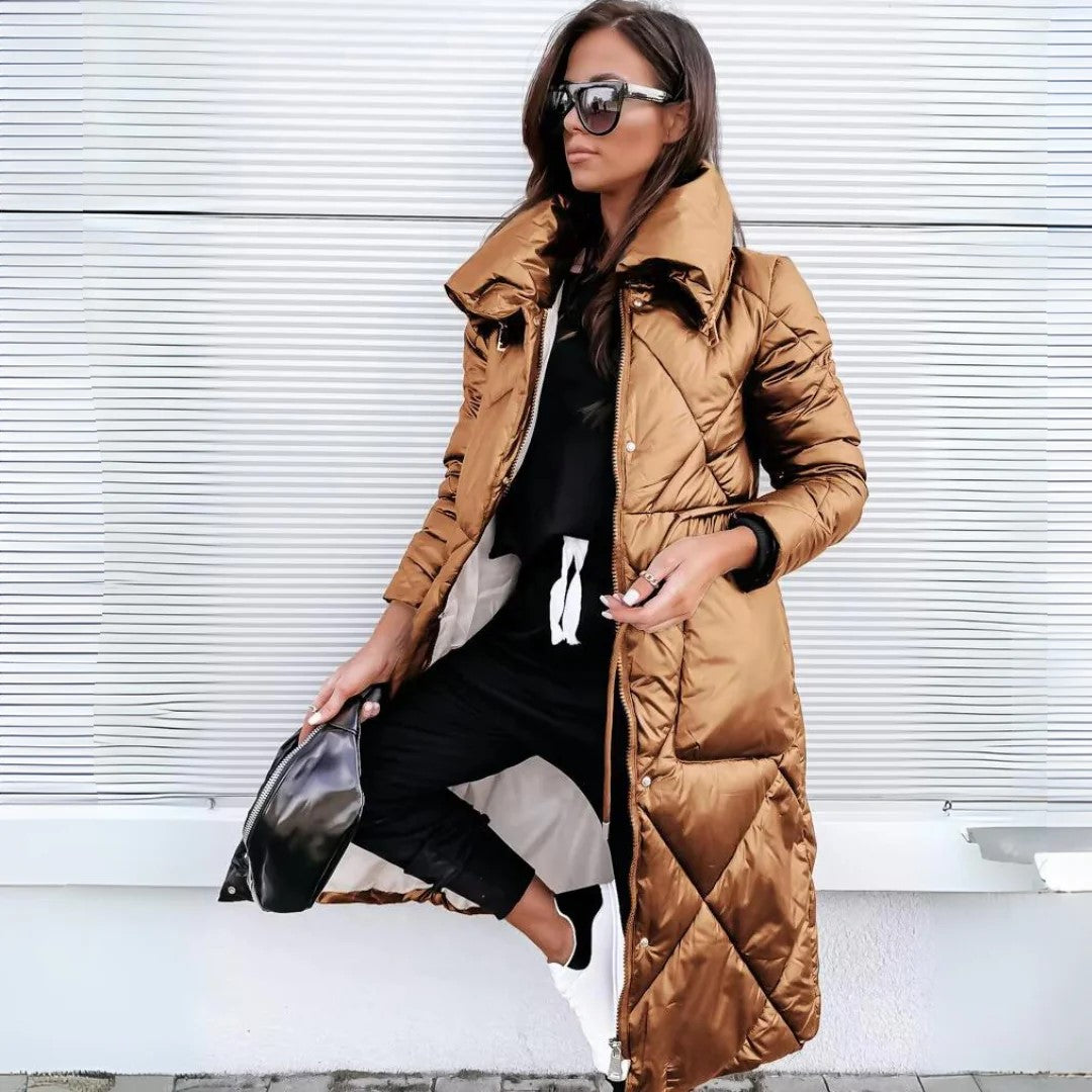 Veste D'hiver Matelassée Pour Femme | Chaude Et Élégante