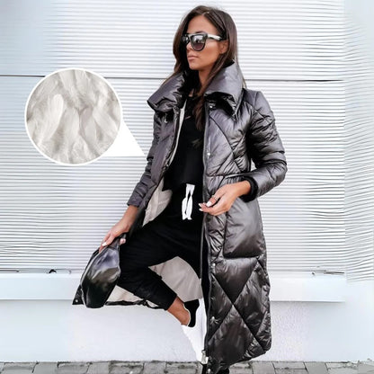 Veste D'hiver Matelassée Pour Femme | Chaude Et Élégante