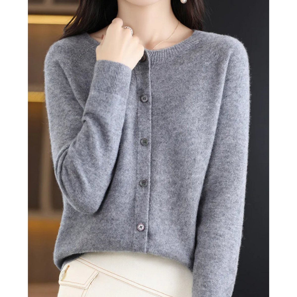 Cardigan Femmes Boutons Vivants | Cardigans