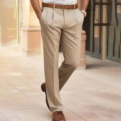 Pantalon D'affaires Décontracté Pour Hommes | Plaid