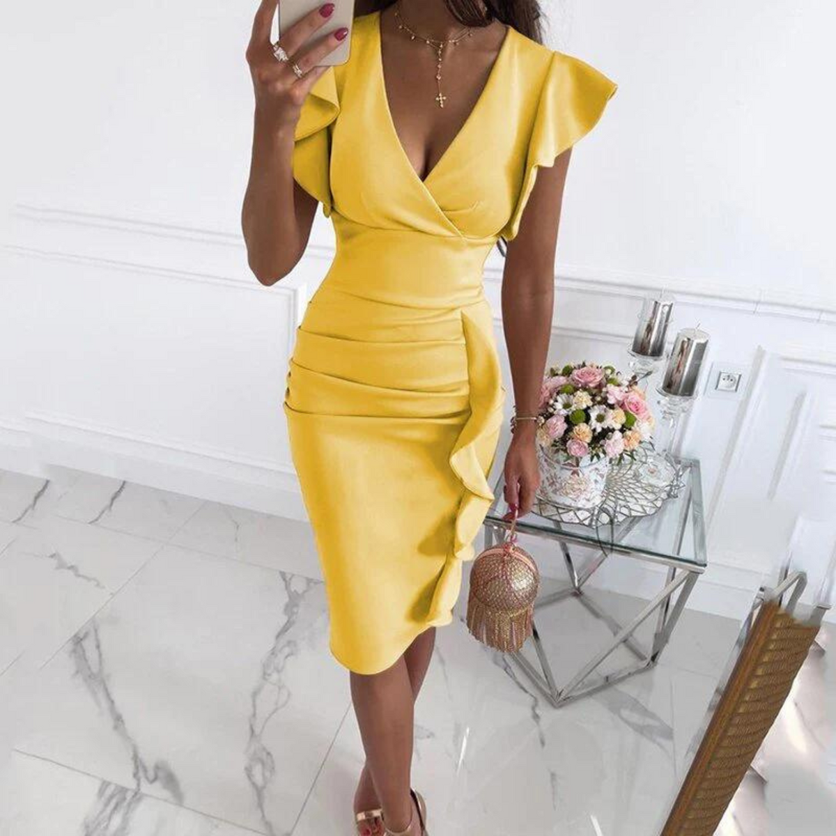Robe de Soiréechic Pour Femmes | Midi