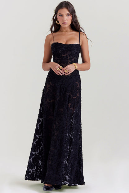 Robe d'invitée de Mariage Longue pour femme | Maxi
