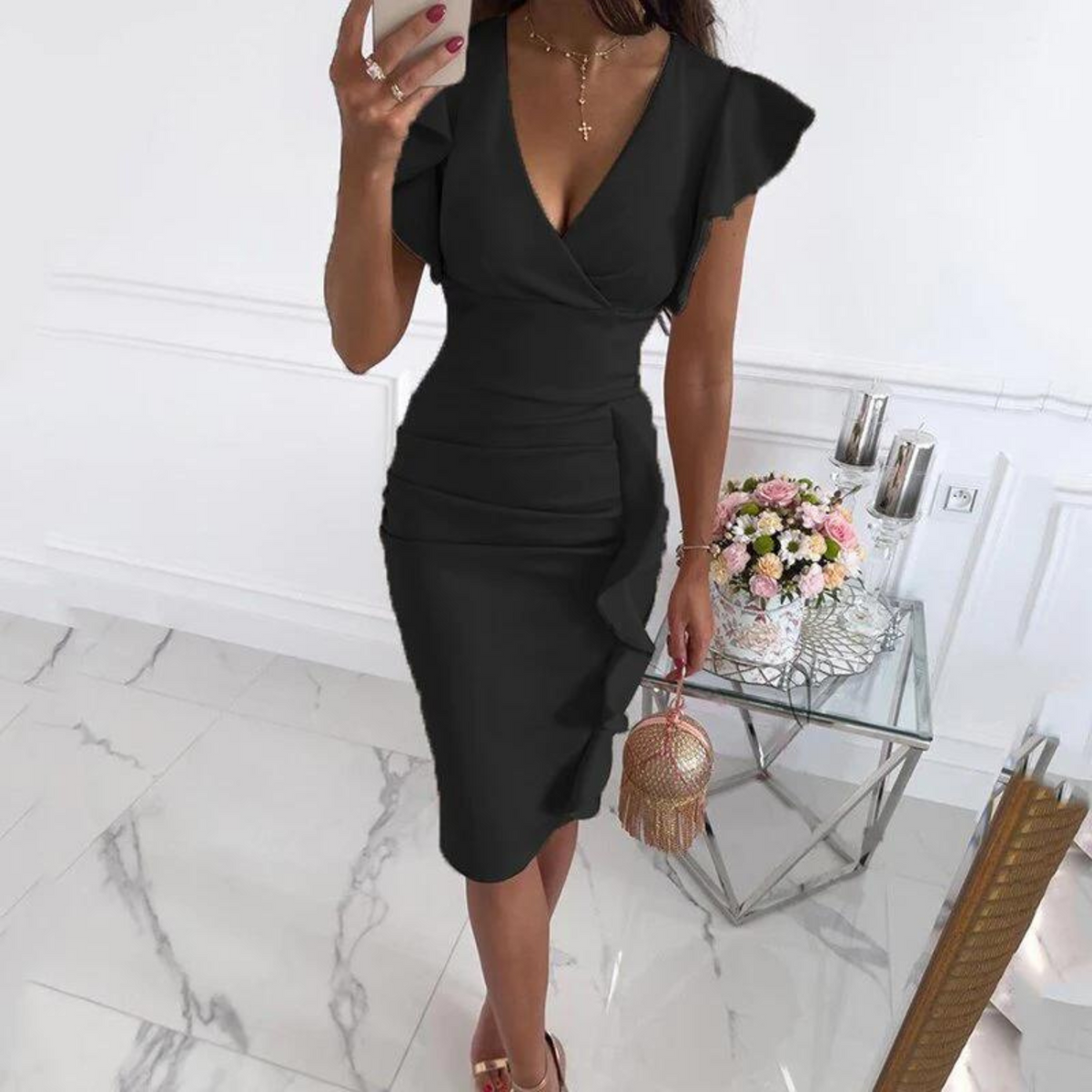 Robe de Soiréechic Pour Femmes | Midi