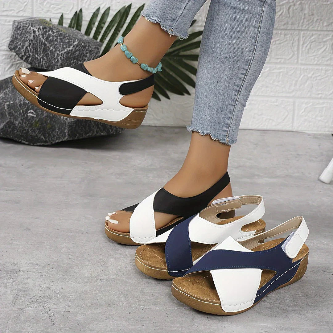 Giliane | Sandales Femme Décontractées À Support | Confort