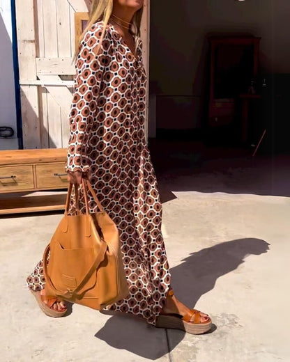 Amorette | Robe D'été Élégante Et Fluide Pour Femmes | Maxi