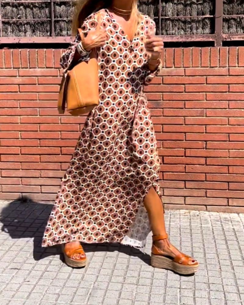 Amorette | Robe D'été Élégante Et Fluide Pour Femmes | Maxi