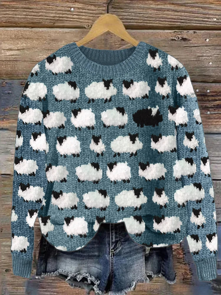Pull-over Chaud Pour Femmes À La Mode | Motif