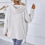 Cielo | Cardigan À Capuche Décontracté | Maille