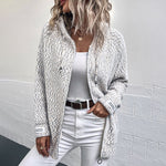 Cielo | Cardigan À Capuche Décontracté | Maille