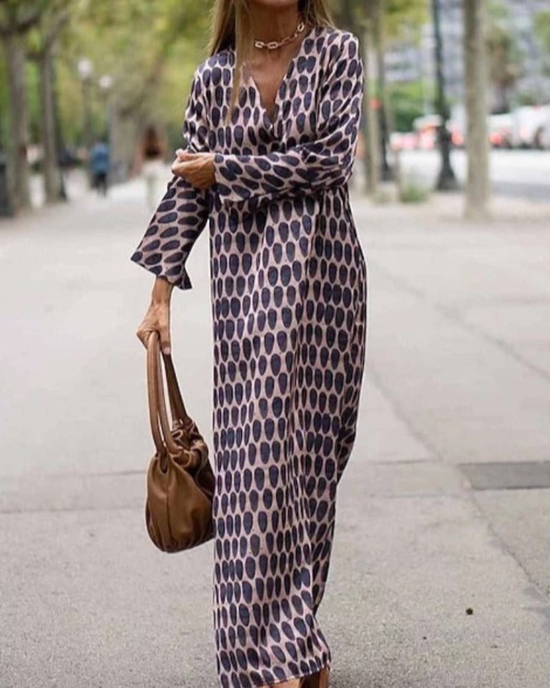 Amorette | Robe D'été Élégante Et Fluide Pour Femmes | Maxi