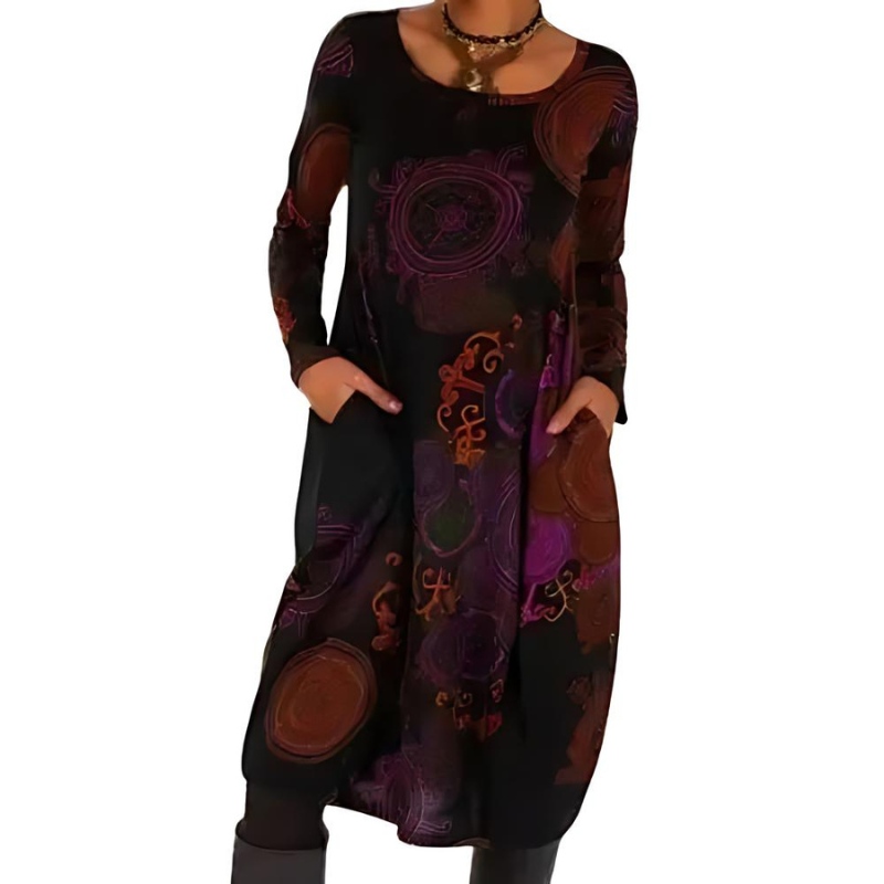 Rosalie | Robe Hiver Femme | Manches Longues