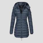 Manteau D'hiver Long Et Isolé Pour Femmes | Chaud
