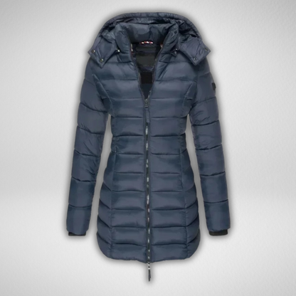 Manteau D'hiver Long Et Isolé Pour Femmes | Chaud