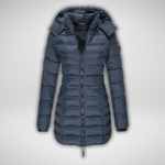 Manteau D'hiver Long Et Isolé Pour Femmes | Chaud