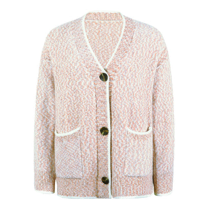Stela | Cardigan Décontracté Boutonné Et Tricoté | Chaud
