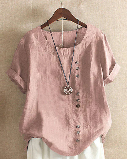 Anne | Blouses pour Femme | Manches Courtes