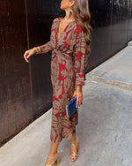 Anouchka | Robe D'invitée De Mariage Surélevée Pour Femme | Maxi