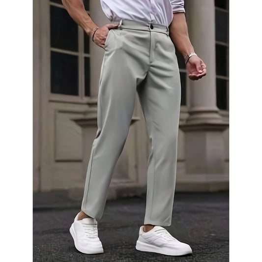 Pantalon Homme Uni Stretch Confort