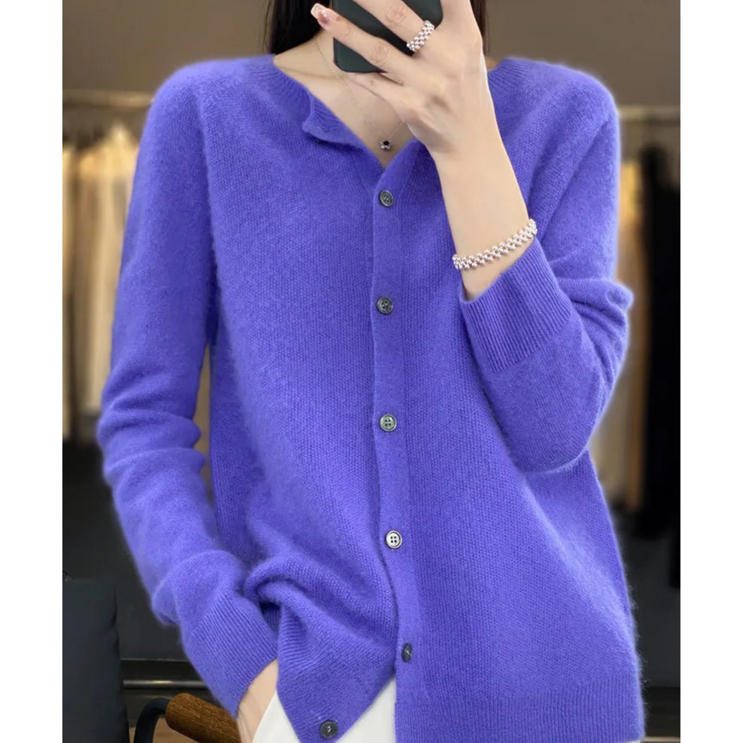 Cardigan Femmes Boutons Vivants | Cardigans