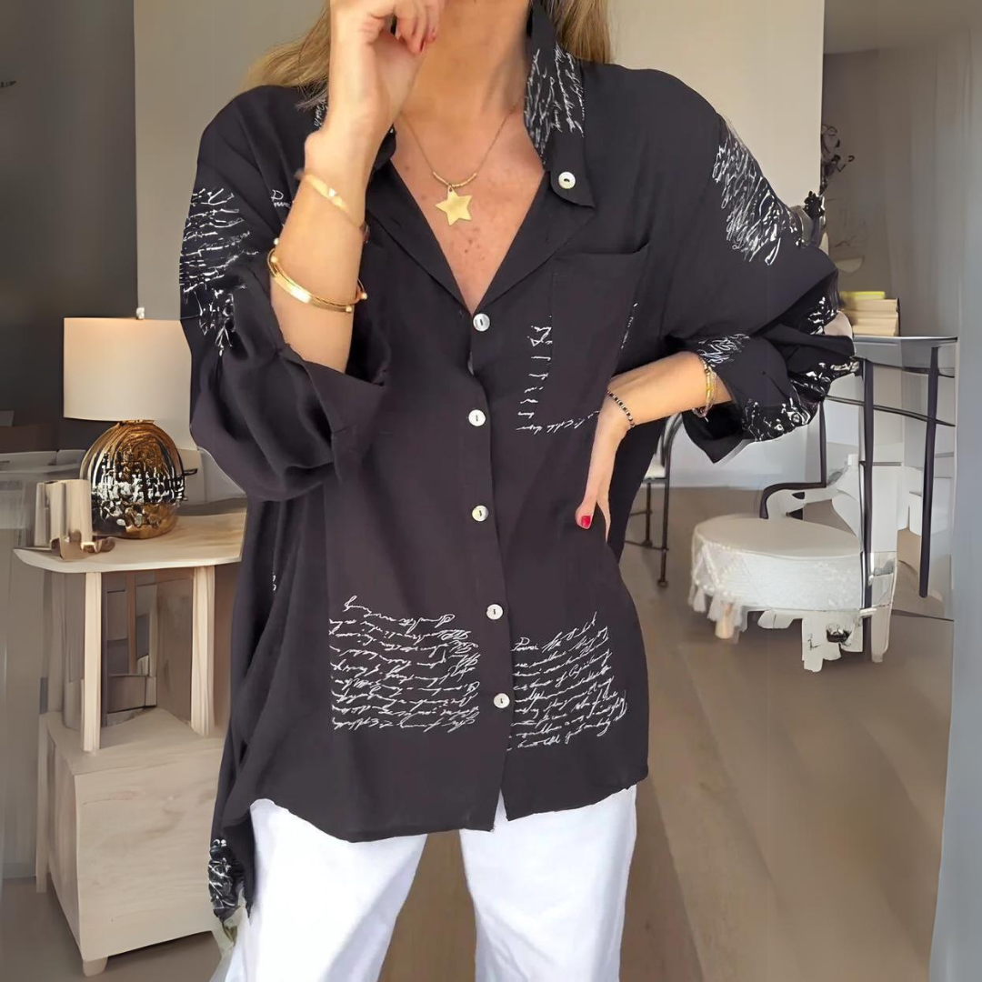 Clothilde | Blouse Femme à Boutons | Longues