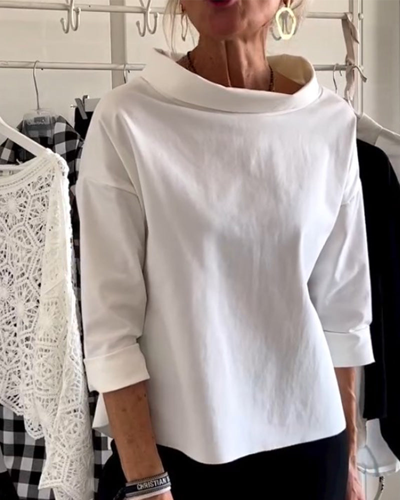 Alorine | Top Noir Pour Femme | Chic