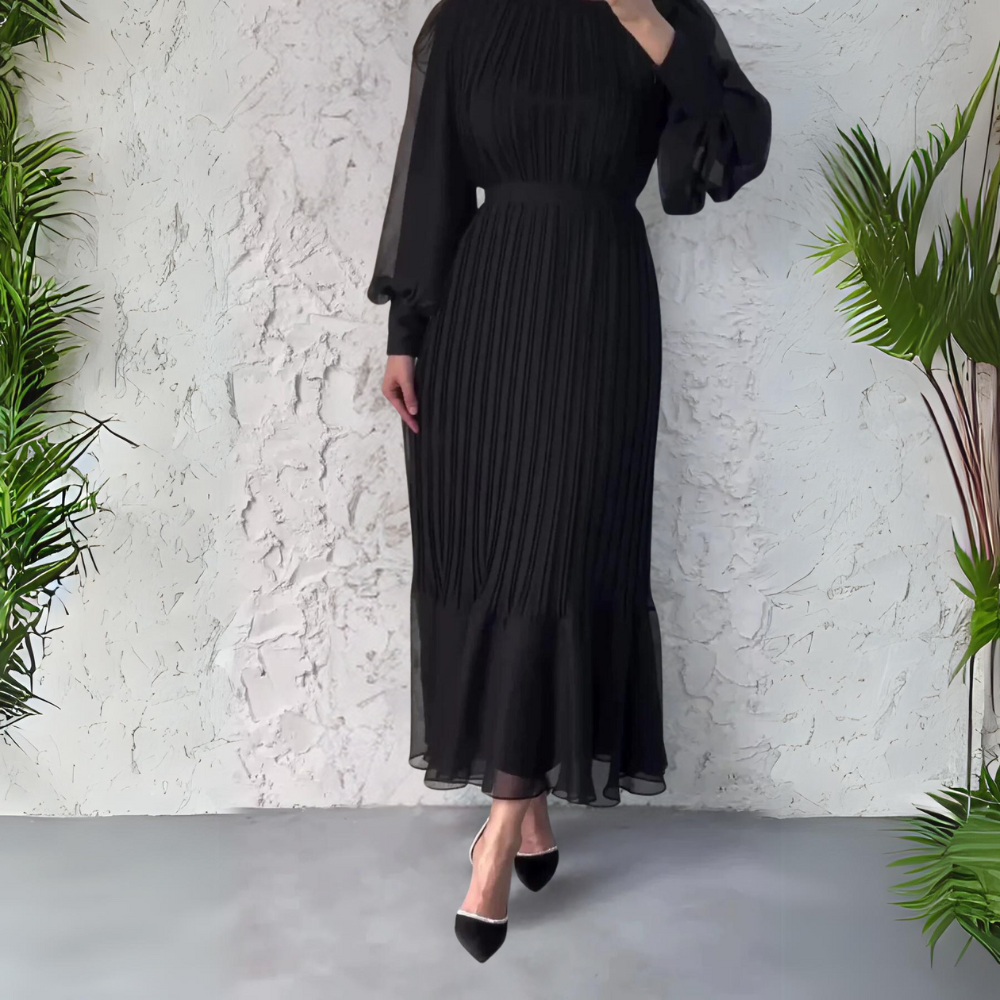 Cassilda | Robe Drapée Pour Invitées De Mariage | Maxi