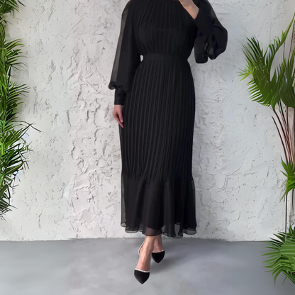 Cassilda | Robe Drapée Pour Invitées De Mariage | Maxi