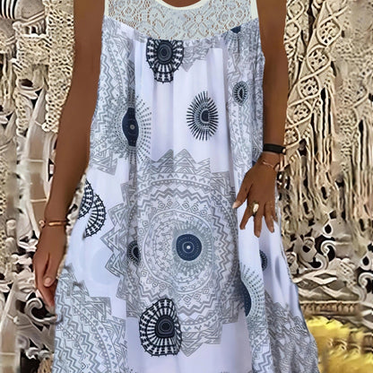 Noémie-Anne | Robe Midi Bohème | Grande Taille