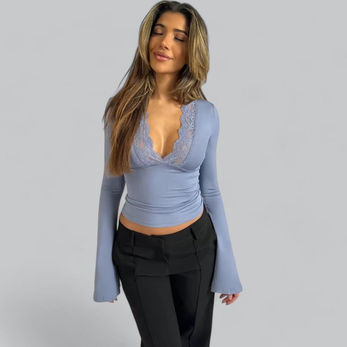Koralie | Chemise Manche Longue Pour Femme | Anglaise