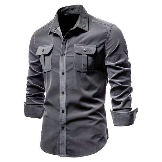 Xavier | Chemises pour hommes | Poches poitrine