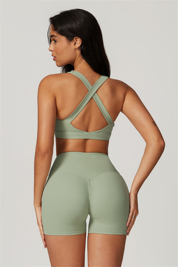 Eliskaye | Ensemble de Brassière de Sport et de Shorts