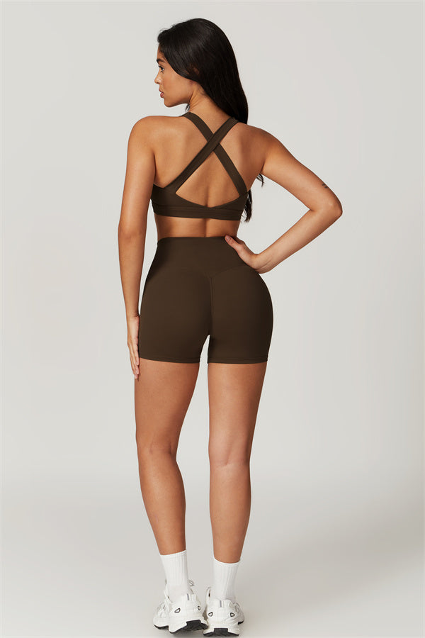 Eliskaye | Ensemble de Brassière de Sport et de Shorts