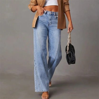 Clarice-Marie | Pantalon Évasé Taille Haute