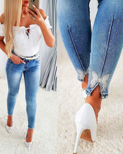 Odelina | Pantalons Skinny pour Femmes