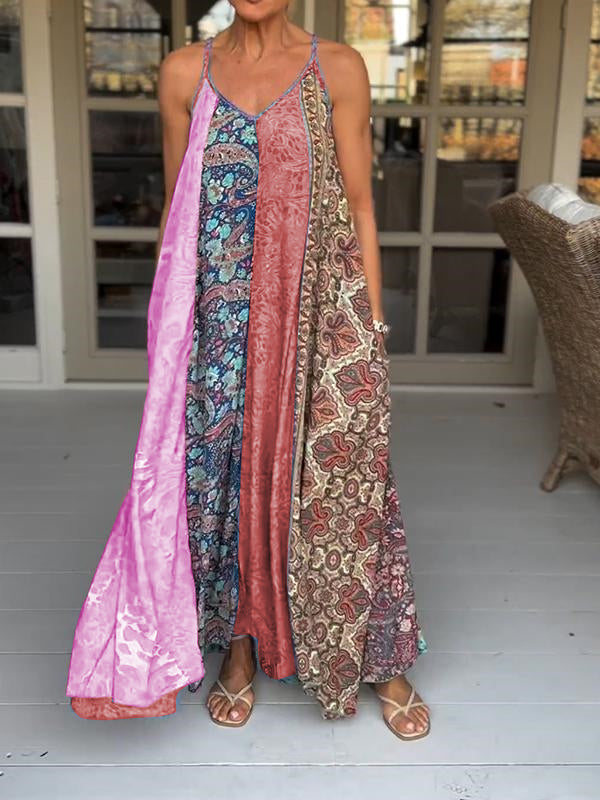 Theorine | Robe D'été À Fleurs Pour Femme | Maxi