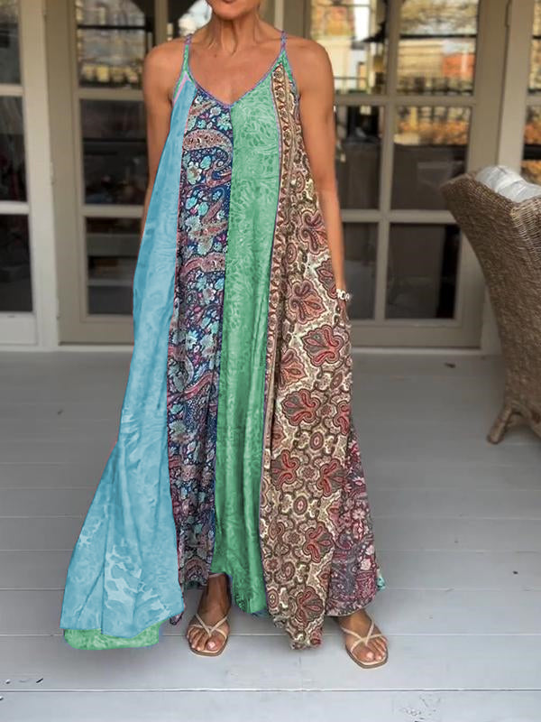 Theorine | Robe D'été À Fleurs Pour Femme | Maxi