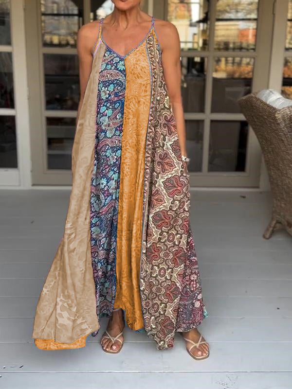 Theorine | Robe D'été À Fleurs Pour Femme | Maxi