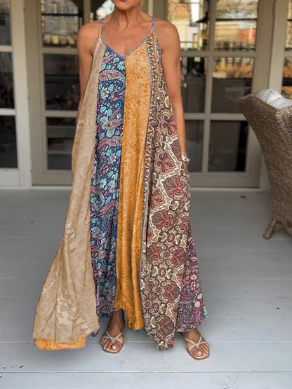 Theorine | Robe D'été À Fleurs Pour Femme | Maxi