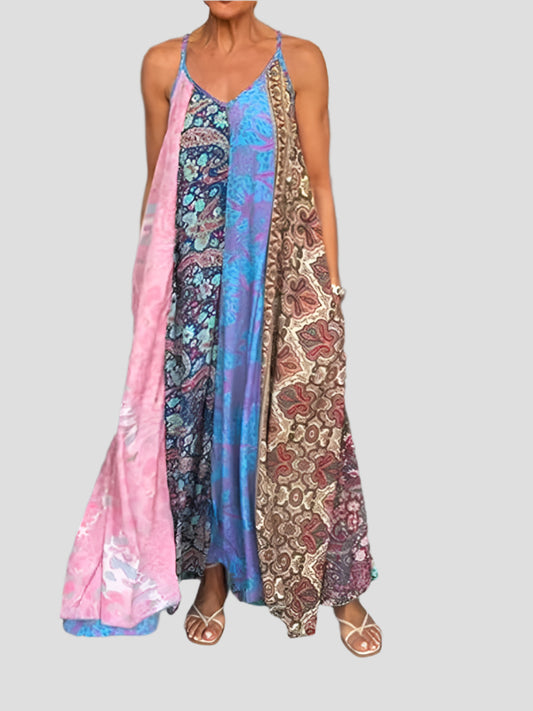 Theorine | Robe D'été À Fleurs Pour Femme | Maxi