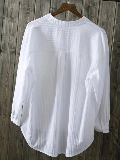 Zélina | Blouse Grande Taille | Col