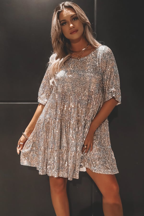 Marcelle | Robe De Soirée À Paillettes Pour Femmes | Mini