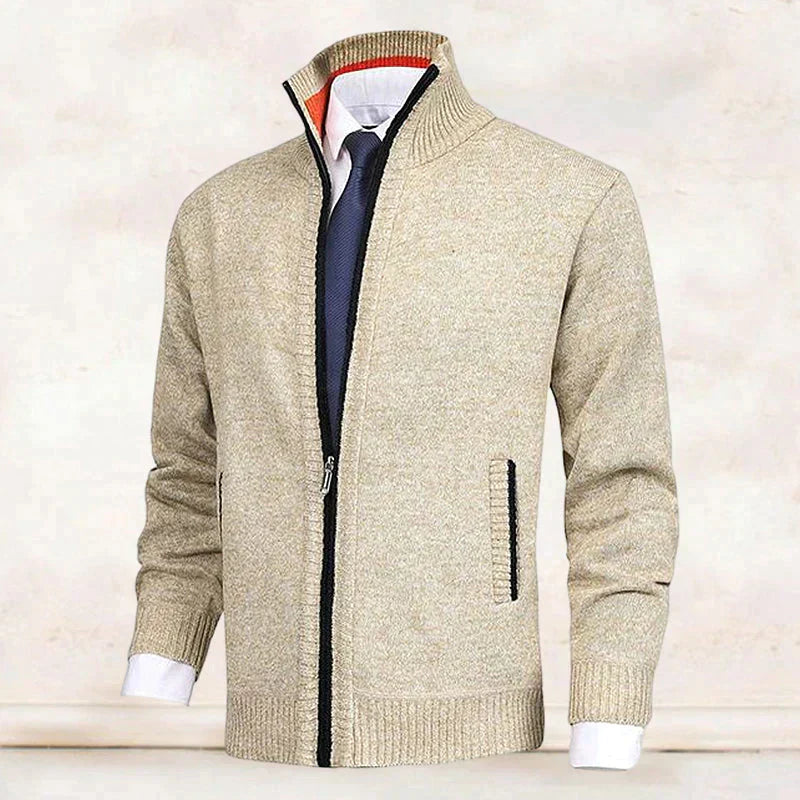 Rowan | Cardigan Zippé Pour Homme | Chaud